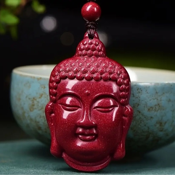 Cinnabar Buddha - Picture 7 of 7